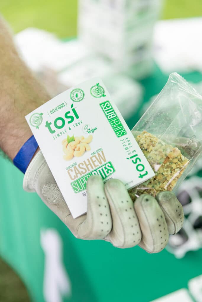 Tosi snack sponsor